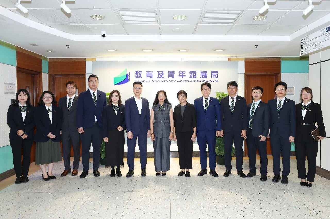 中建澳门青年协会拜访教青局| 培育青年人才发挥专业力量